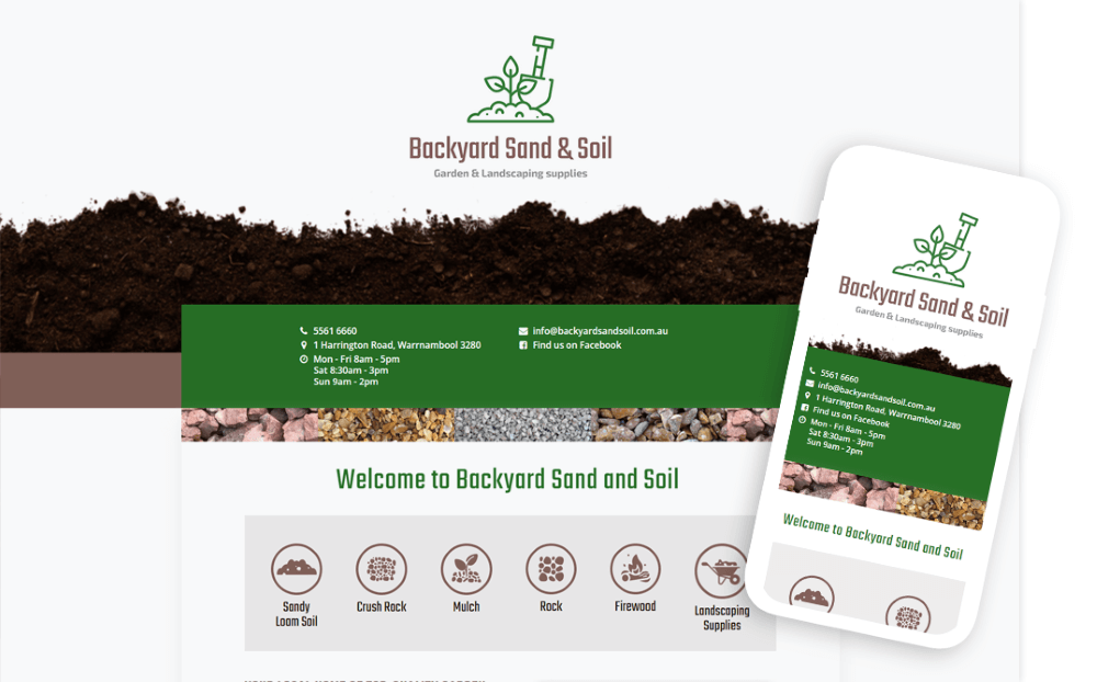 Backyard Sand & Soil
