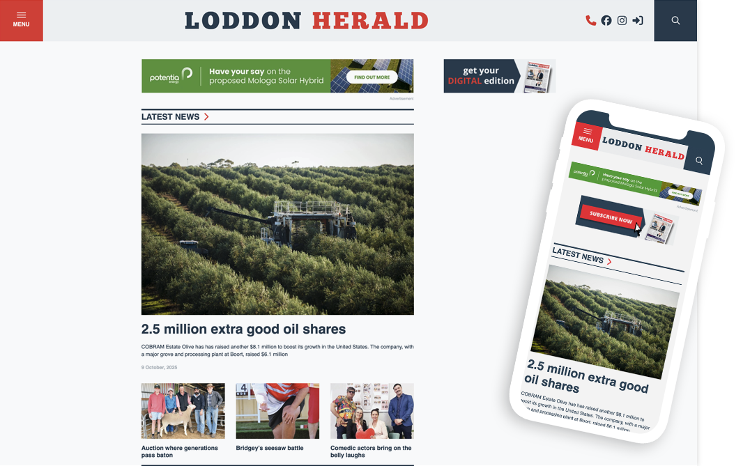 Loddon Herald Article