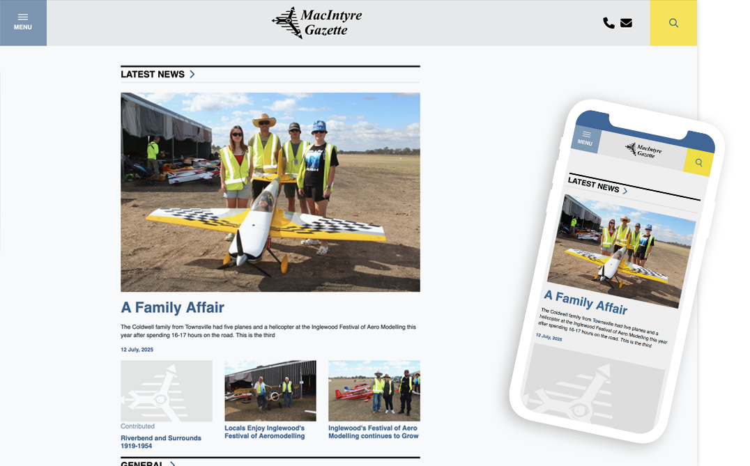 Macintyre Gazzette Article