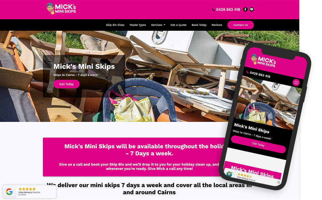 Micks Mini Skips Article