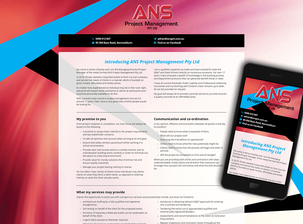 ANS Project Management Pty Ltd