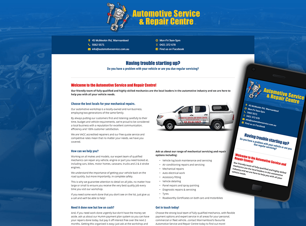 Automotive Service & Repair Centre
