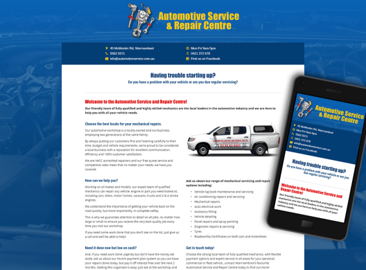 Automotive Service & Repair Centre
