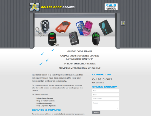 J&E Roller Doors