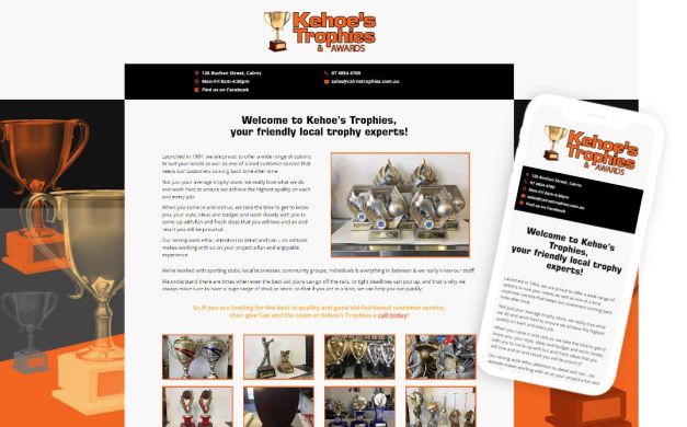 Kehoe's Trophies & Awards