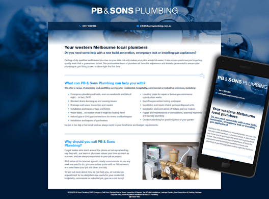 PB & Sons Plumbing