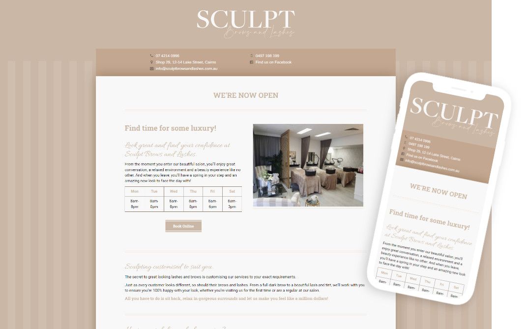 Sculpt Brows And Lashes New