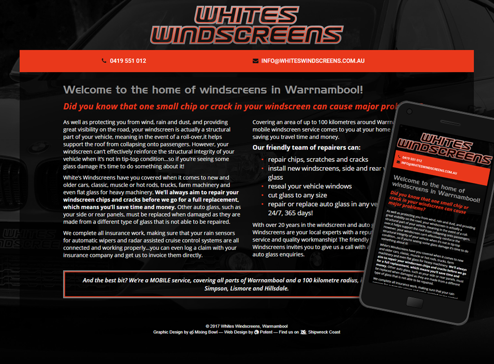 Whites Windscreens