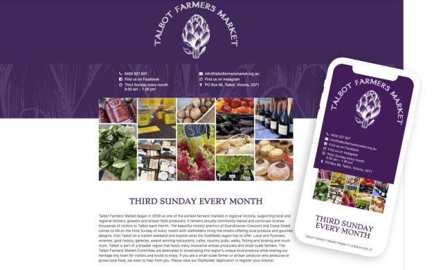 Talbot Farmers Market Article