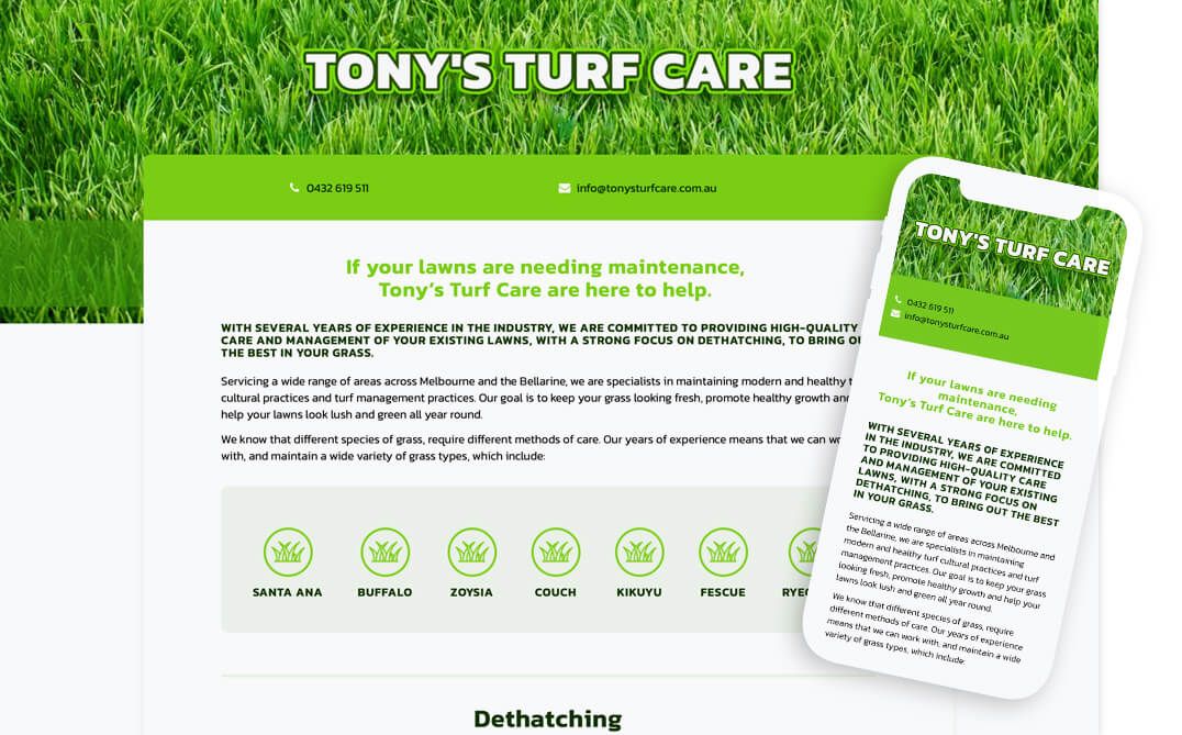 Tony's Turf Care