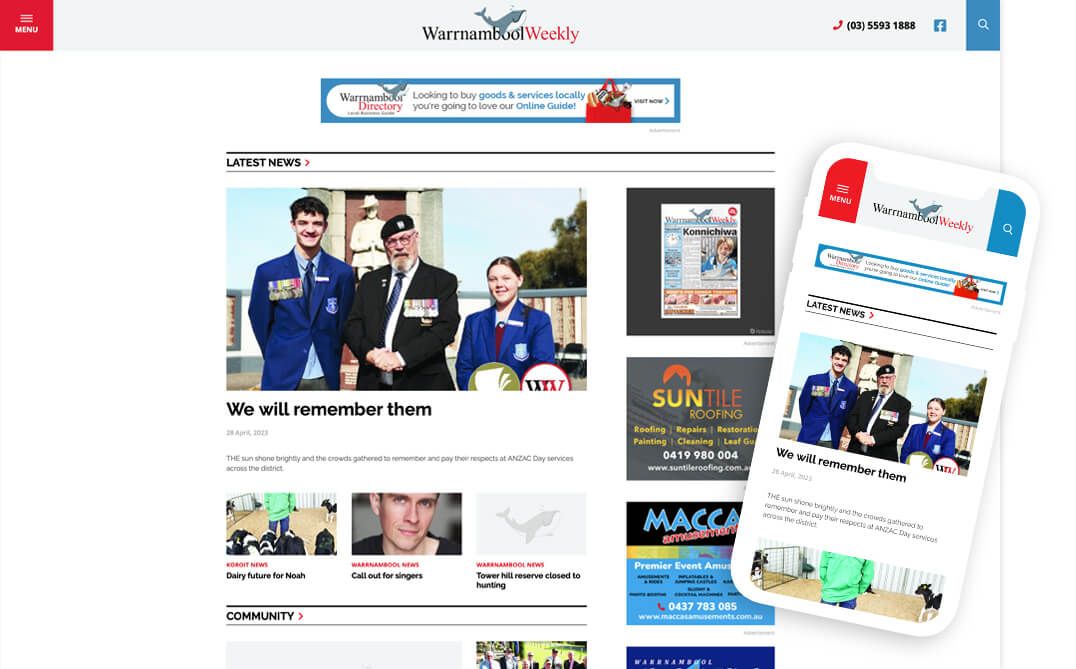 Warrnambool Weekly Article