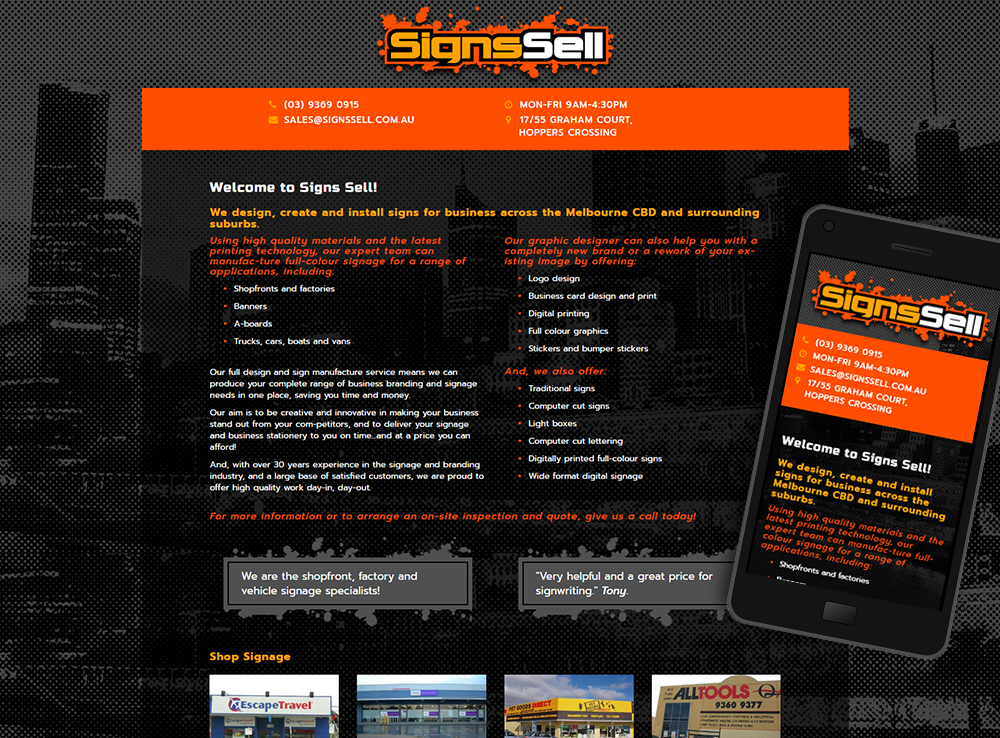 Signs Sell